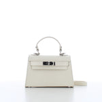 Marina Galanti Small Clutch Off White Leather