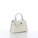 Marina Galanti Small Clutch Off White Leather