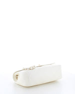 Marina Galanti Quilted Leather Shoulder Bag Off White