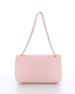 Marina Galanti Quilted Leather Shoulder Bag Rosa