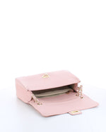 Marina Galanti Quilted Leather Shoulder Bag Rosa