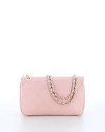 Marina Galanti Quilted Leather Shoulder Bag Rosa