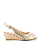 Glamour Minsk Occasion Wedge Gold