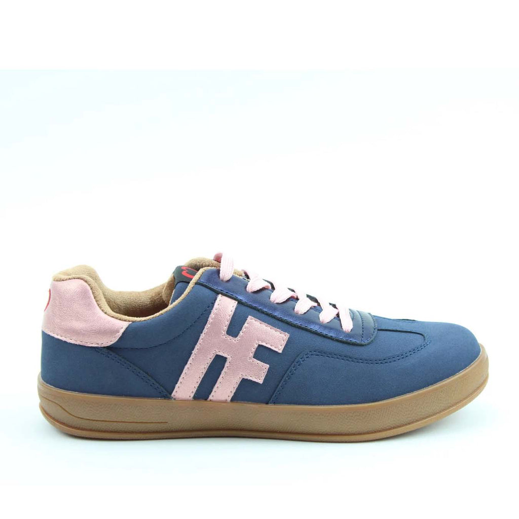 Heavenly Feet Madison Navy Pink