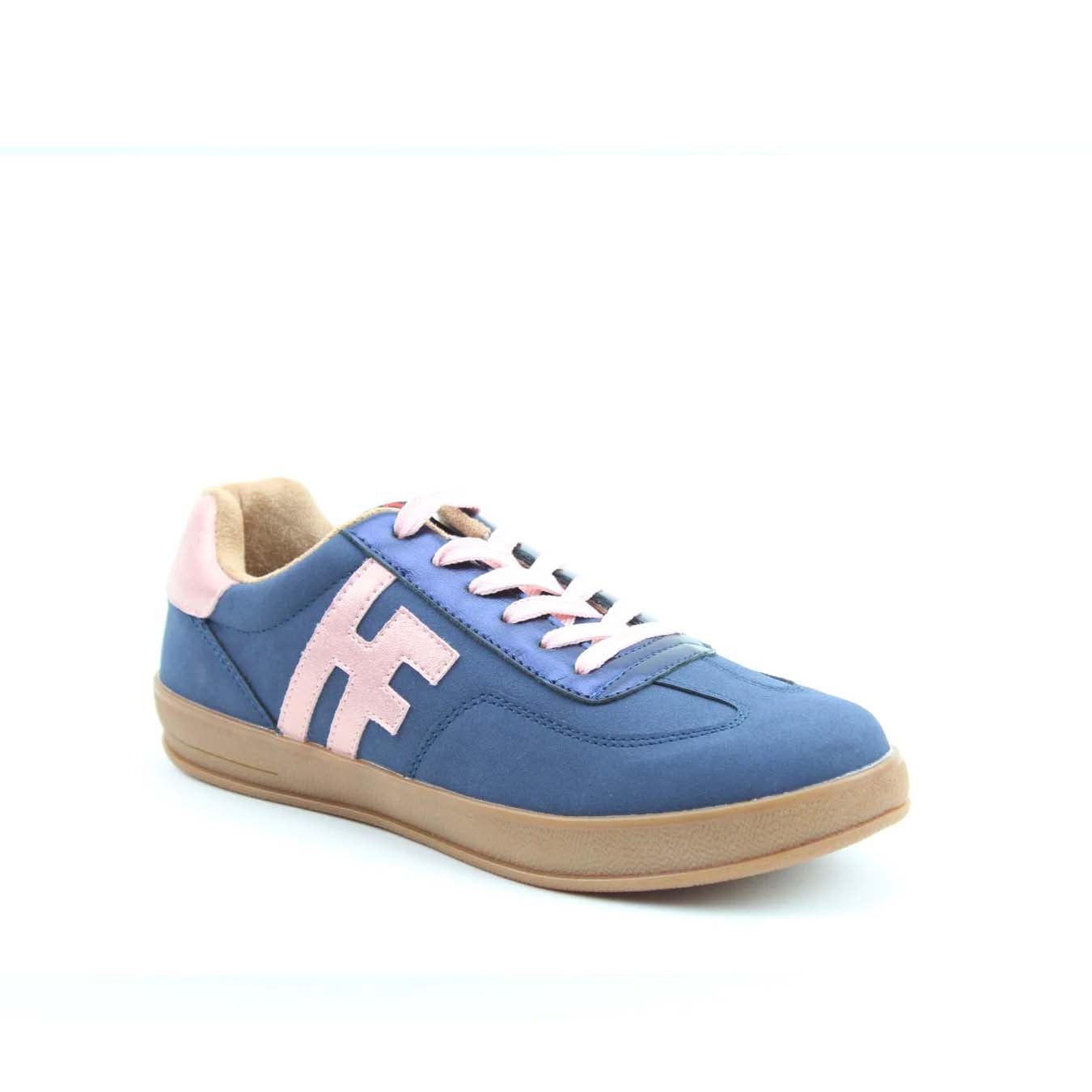 Heavenly Feet Madison Navy Pink