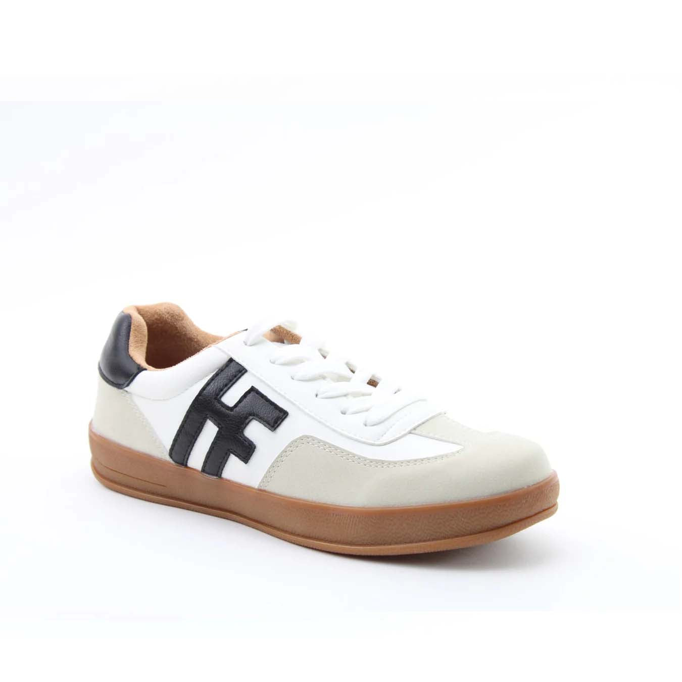 Heavenly Feet Madison White Beige Black