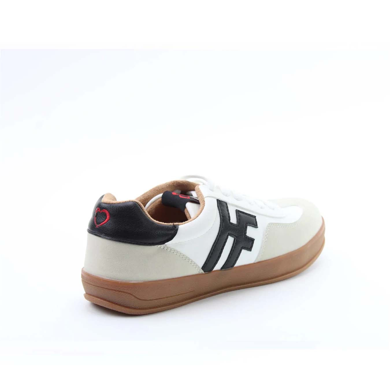 Heavenly Feet Madison White Beige Black