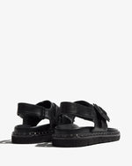 Regarde le Ciel Martha Black Toe Post Sandal