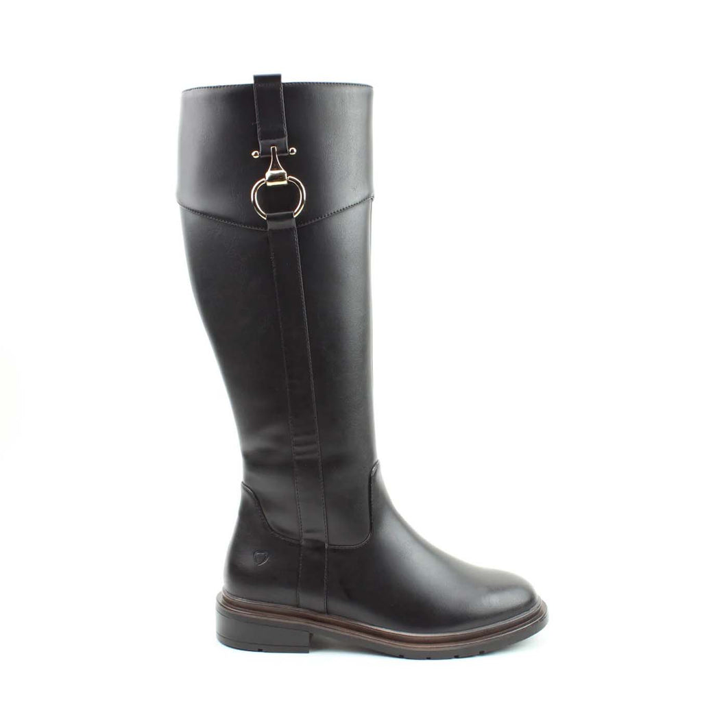 Heavenly Feet Monardo Knee High Black