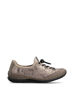 Rieker Laced Toggle Shoe Chestnut/Black