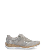 Rieker Wedge Trainer Taupe Rose