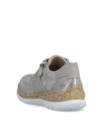 Rieker Wedge Trainer Taupe Rose