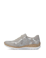 Rieker Wedge Trainer Taupe Rose