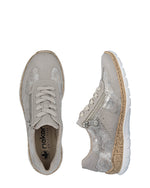 Rieker Wedge Trainer Taupe Rose