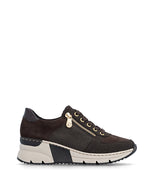 Rieker Wedge Trainer Brown/Gold