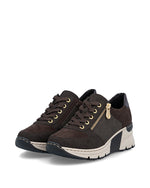 Rieker Wedge Trainer Brown/Gold