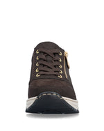 Rieker Wedge Trainer Brown/Gold
