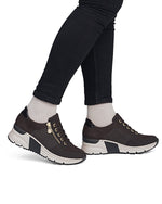 Rieker Wedge Trainer Brown/Gold