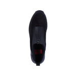 Rieker Ankle Boot with Front Zipper Black