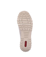 Rieker Low Wedge Loafer Beige Cream