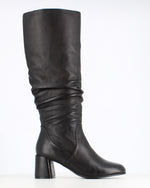Regarde Le Ciel Neva Leather Knee High Boot Black