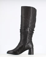 Regarde Le Ciel Neva Leather Knee High Boot Black