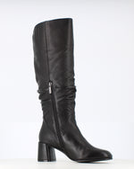 Regarde Le Ciel Neva Leather Knee High Boot Black