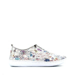 Cinders Edit Laced Summer Shoe Floral White
