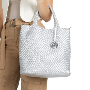 Remonte Large Silver Shopper Silver