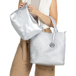 Remonte Large Silver Shopper Silver