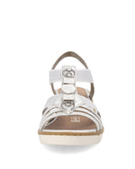 Remonte Strappy Wedge Sandal Ice/Silver
