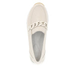 Remonte Low Wedge Loafer Porcelain