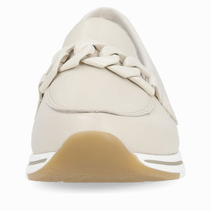 Remonte Low Wedge Loafer Porcelain