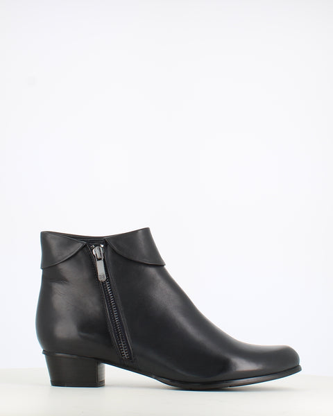 Regarde Le Ciel Stefany Cuff Ankle Boot Navy