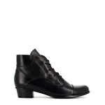 Regarde Le Ciel Stefany Laced Patchwork Boot Black/ Navy