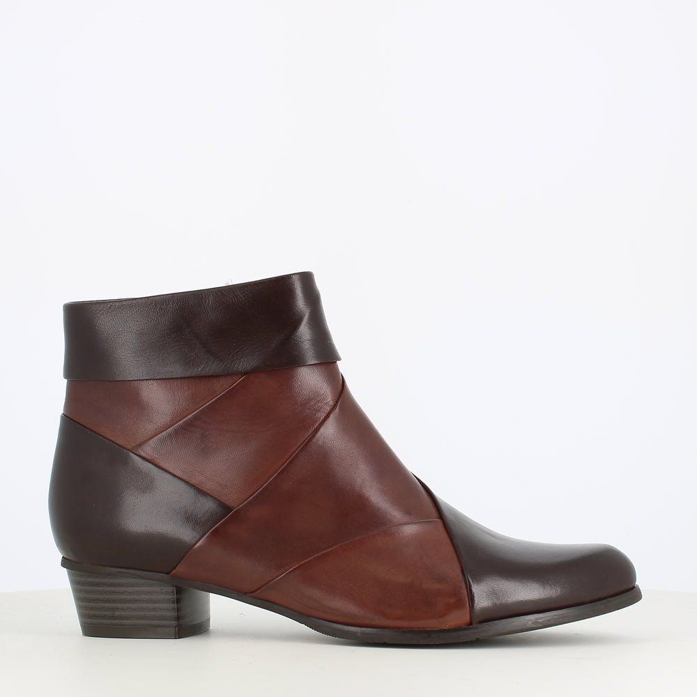 Regarde Le Ciel Stefany Ankle Boot Brown Mix