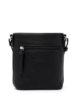 Tamaris Zip Messenger Bag Black