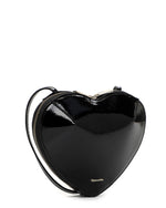 Tamaris Heart Shape Bag Patent Black