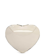Tamaris Heart Shape Bag Patent Cream