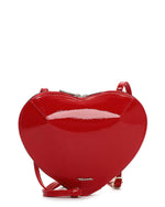 Tamaris Heart Shape Bag Patent Red