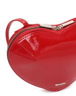 Tamaris Heart Shape Bag Patent Red