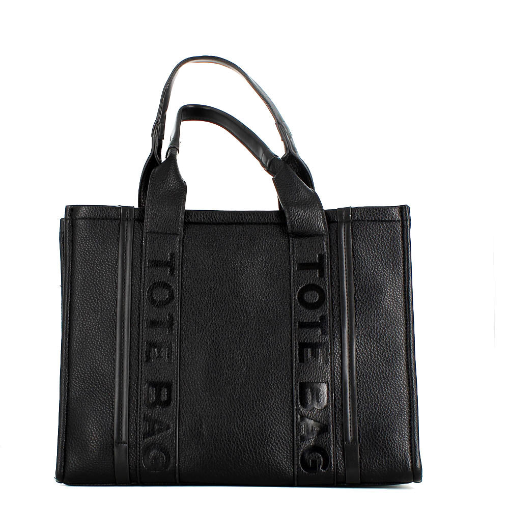 Cinders Edit Tote Bag Large Black