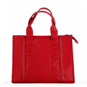 Cinders Edit Tote Bag Large Red