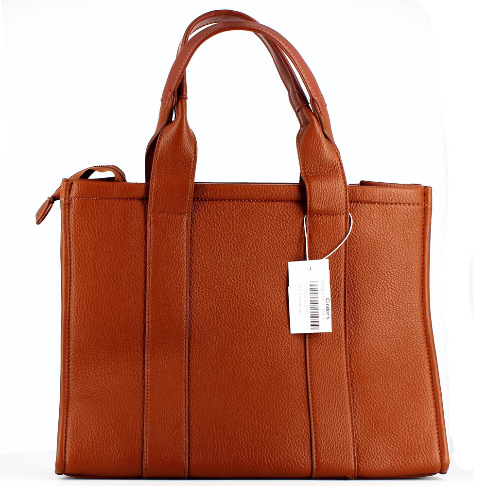 Cinders Edit Tote Bag Large Tan