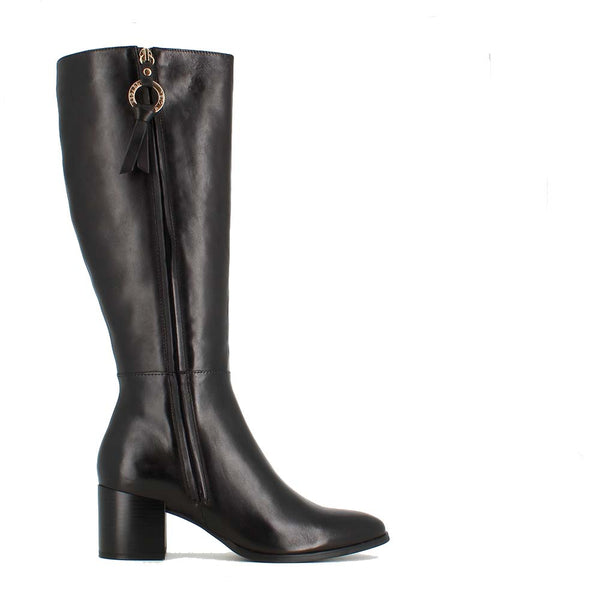 Regarde Le Ciel Taylor Knee High Boot Black