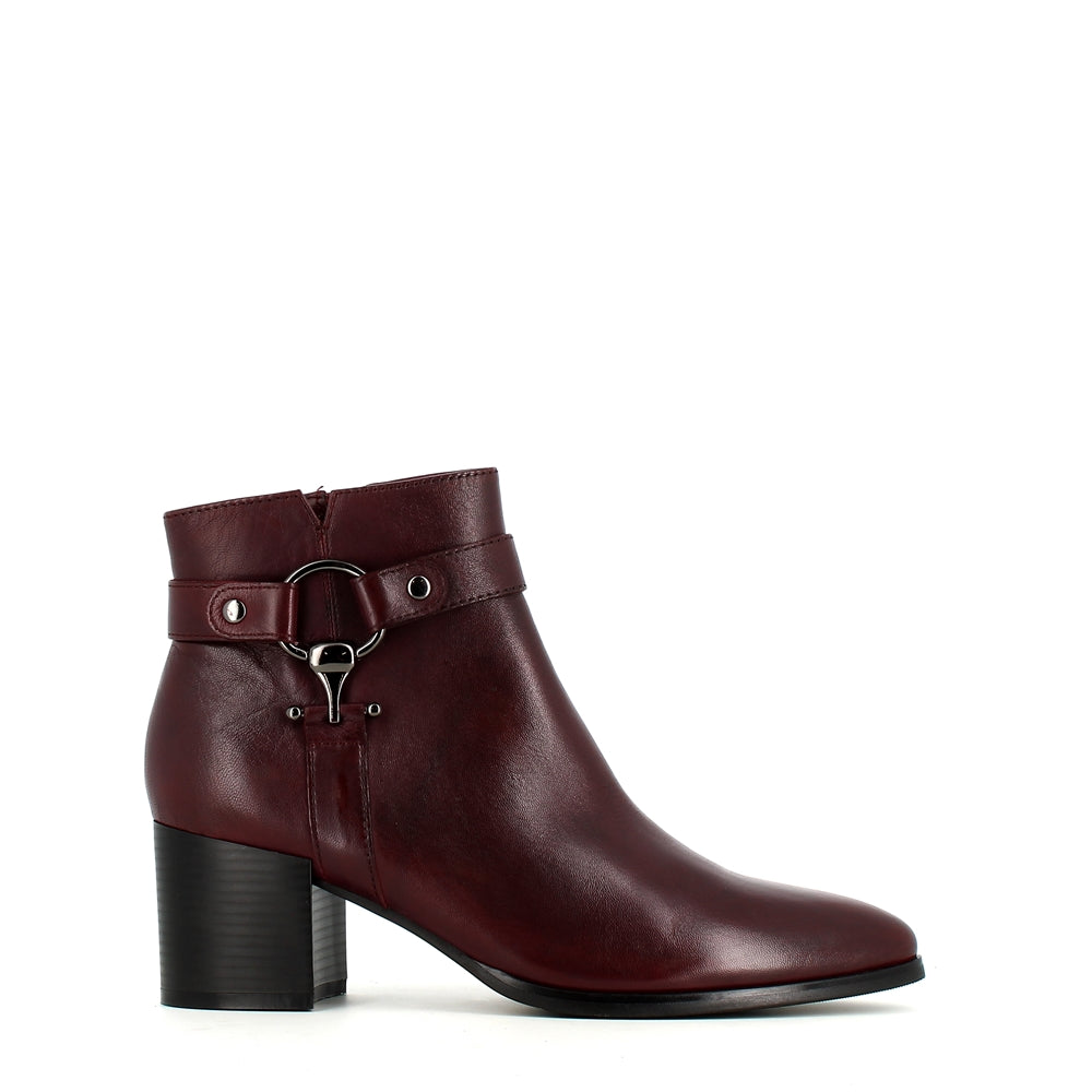 Regarde Le Ciel Taylor Ankle Boot Aubergine