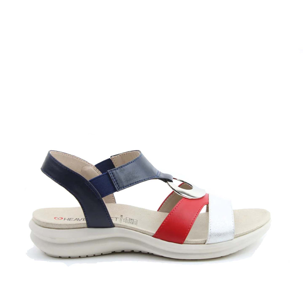 Heavenly Feet Trace Red/Navy/Silver