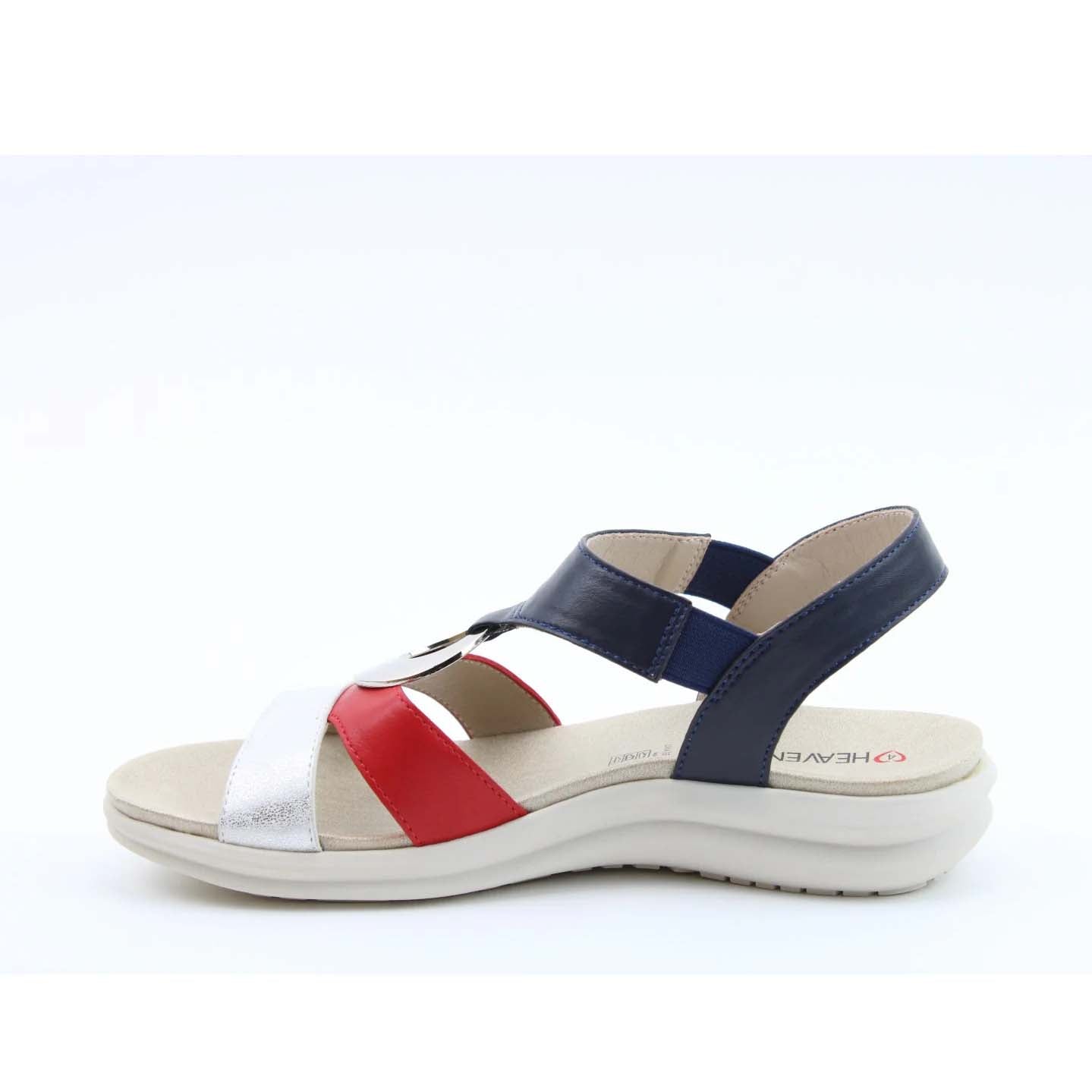 Heavenly Feet Trace Red/Navy/Silver