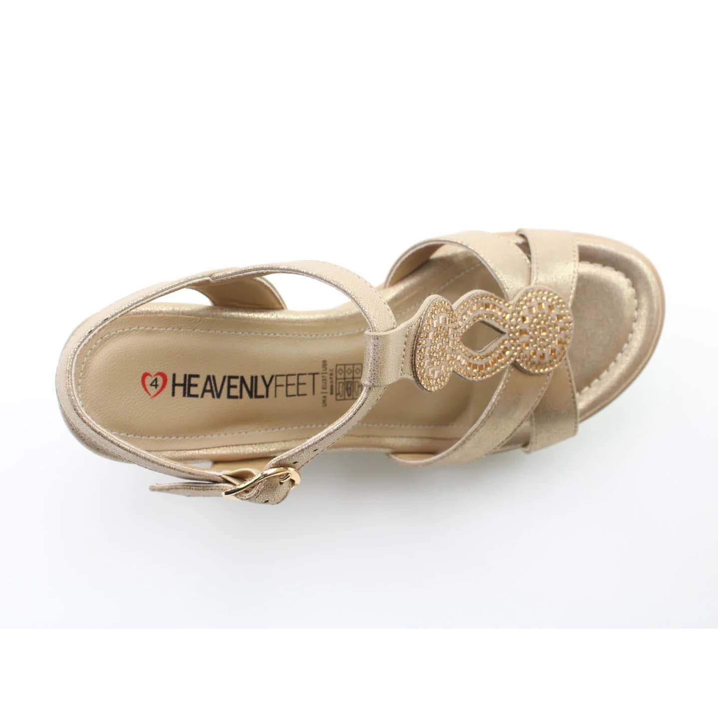 Heavenly Feet Tranquil Gold