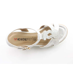 Heavenly Feet Tranquil Silver